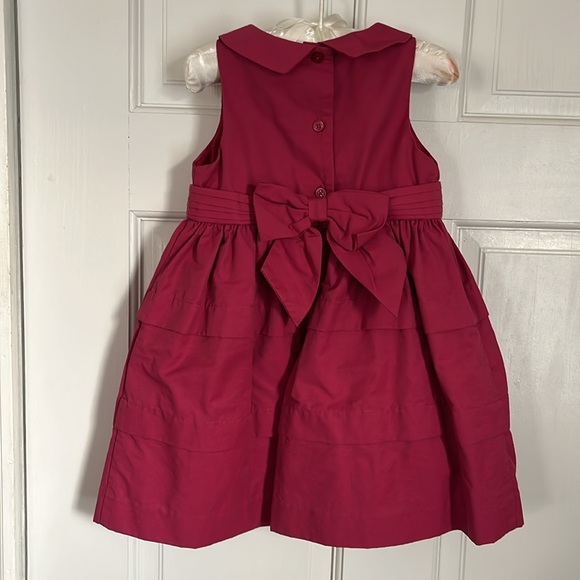 Janie & Jack Burgundy Special Occasion dress - Picture 3 of 7